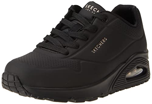 Skechers Uno - Stand On Air, Zapatillas Mujer, Negro, 37 EU
