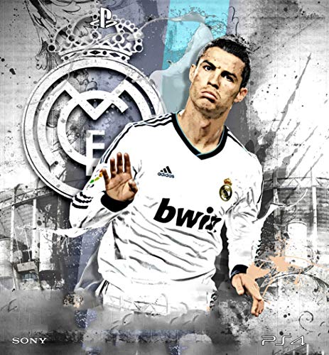 Skin compatible para PS4 OLD HD CRISTIANO RONALDO REAL MADRID - limited edition DECAL COVER ADHESIVO