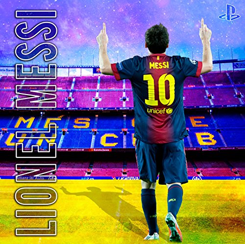 Skin Compatible para PS4 Slim HD - Limited Edition Decal Cover Adhesivo Slim Bundle (Messi)