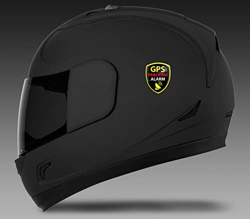SkinoEu 2 x Pegatinas 3D Gel Silicona GPS Alarma Autoadhesivo Auto Motocicleta Bicicleta Ventana Puerta Teléfono Portátil PC Tablet KS 119