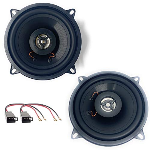 Sound Way Altavoces de 2 vías 13 cm Compatible con Peugeot 106/206