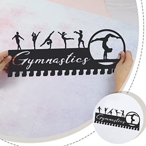 SUPERDANT Soporte para Medallas de Gimnasia Femenina Soporte para Medallas Deportivas Colgador para 50+ Medallas Premios Cinta Colgador de Pared