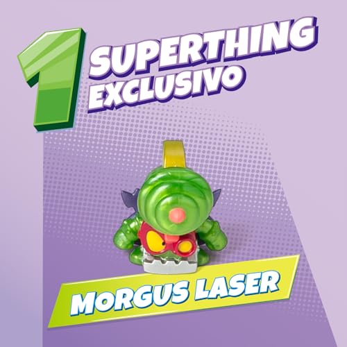 SUPERTHINGS Turbo Warrior Speed –Robot Villano transformable. El Robot se transforma en un Coche. Incluye 1 Turbo Warrior, 1 Accesorio Exclusivo y 1 SuperThing Exclusivo