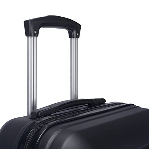 T-LoVendo Juego de 3 Maletas Set Trolley Maleta Cabina ABS Semirigidas Candado 4 Ruedas