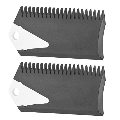 Tabla de Surf Cera Peine - 2PCS/Set PVC Tabla de Surf Cera Peine Herramienta de Limpieza Accesorio Ligero para Tabla de Surf Patineta
