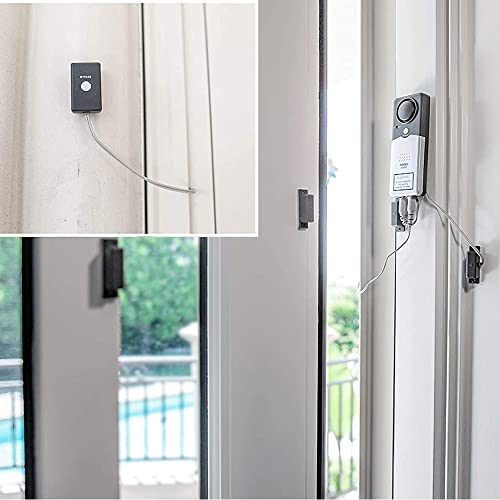 Techko S189 Ultra Slim Safe Alarma de piscina, gris