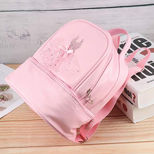 TENDYCOCO Mochila para Niños Mochila de Ballet Bolso de Baile de Bailarina Latina para Niñas