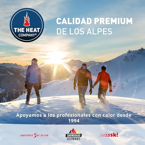 THE HEAT COMPANY Calentador Cuerpo - 10 Piezas - Extra CÁLIDO - Adhesivo - Espalda y Cuello Caliente - 12 Horas de Calor Acogedor - Calor instantáneo - Activado por Aire - Puro Natural