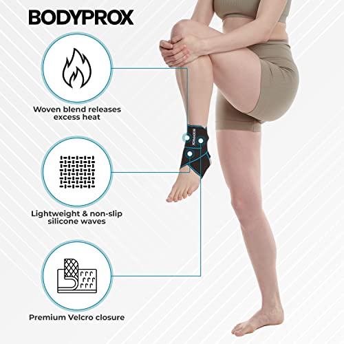 Tobillera de compresión, ajustable, para protección deportiva, talla única, para hombres y mujeres