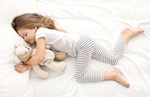 Totsy Baby Almohada para Dormir de Lado 40 x 145 cm - Almohada Confort de Lado Blanco