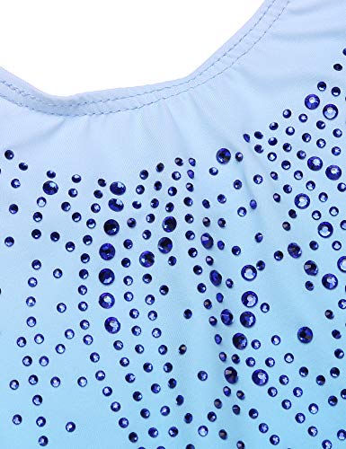 trudge Leotardos Gimnásticos para Niñas Maillot de Ballet Danza Manga Larga sin mangas Gimnasia Leotard Actuación Fiesta Niña 3-12 Años