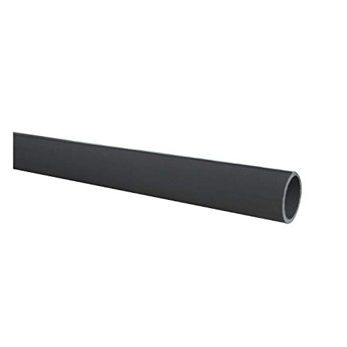 Tubo pvc presion 20 25 32 40 50 63 75 90 110mm tuberia pvc gris rigido plastico para acuario riego hidroponico piscina longitud 400mm (1, Diámetro Exterior 20mm)