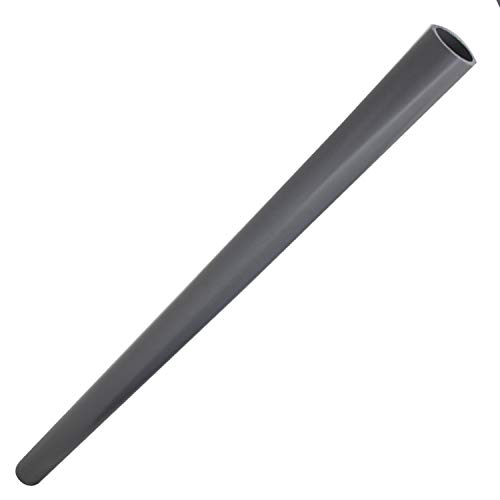 Tubo pvc presion 20 25 32 40 50 63 75 90 110mm tuberia pvc gris rigido plastico para acuario riego hidroponico piscina longitud 400mm (1, Diámetro Exterior 20mm)