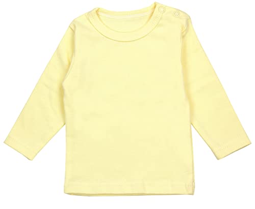 TupTam Bebé Niñas Camisa Manga Larga Paquete de 5, Mix de Colores 6, 104