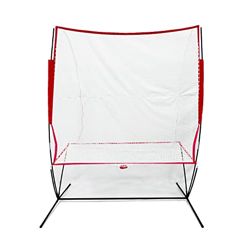 Una Red Adecuada para la máquina de Tenis,Lanzador de Tenis; Apto para béisbol&sóftbol&Cricket; portátil y fácil de Desmontar; Apto para Practicar en Interiores y Exteriores