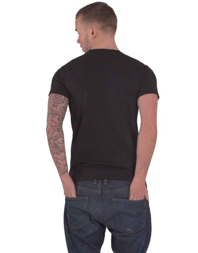 Unbekannt Ramones Rocket to Russia Camiseta, Schwarz/Schwarz, XXL para Hombre