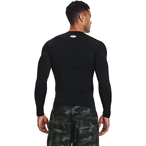 Under Armour Ua Hg Comp, Camiseta De Manga Larga Hombre, Negro (Black), L