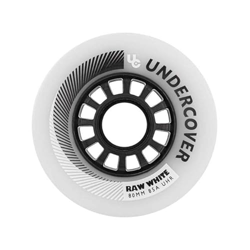Undercover Ruedas Roller Raw 80/85A White (Pack de 4)