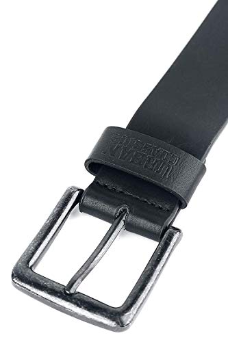 Urban Classics De Imitación Cuero, Cinturón Unisex Adulto, Negro (Black), M