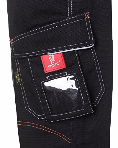 Urgent SP-URGB - Pantalón de Trabajo (multifunción) Negro 48