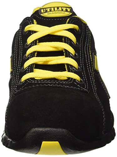 Utility Diadora GLOVE LOW S1P HRO SRA, zapatos de trabajo Unisex Adulto, NEGRO, 43 EU