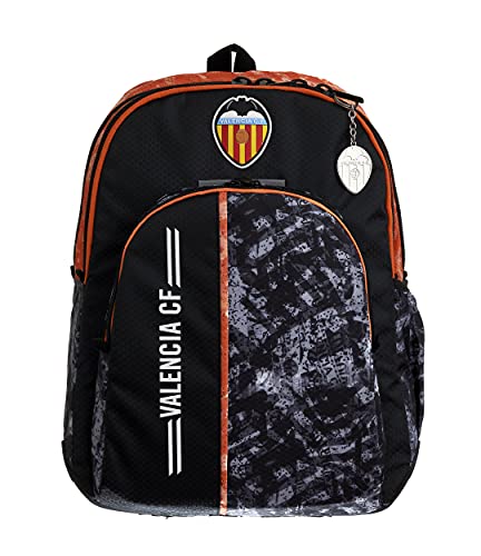 Valencia CF Vball, Hi Tecpoint Unisex Niños, Negro, 32x44x14 Cm