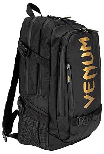 Venum Challenger Pro EVO Mochila, Unisex-Adult, Negro/Dorado, Talla única