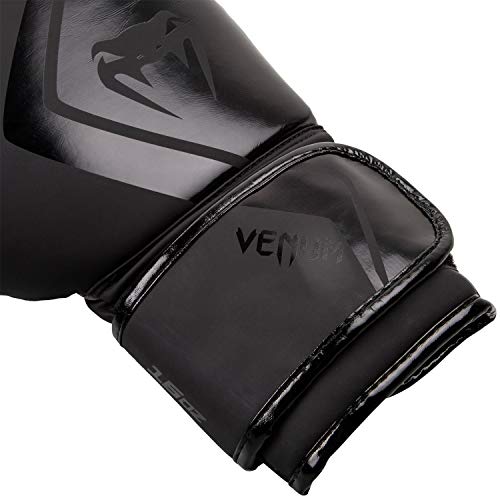 Venum Contender 2.0 Guantes de Boxeo, Unisex Adulto, Negro/Negro, 16 Oz