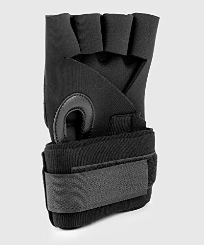 Venum Kontact Gel Gloves Wraps, Negro/Dorado, Talla S