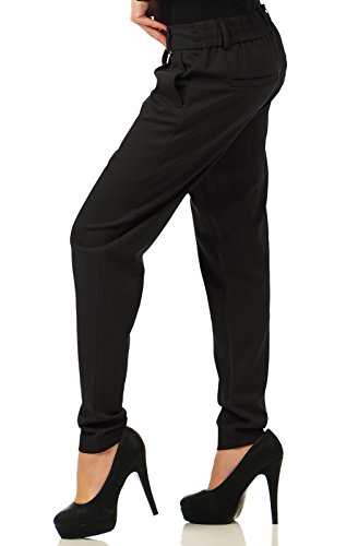 Vero Moda Vmeva Mr Loose String Pant Ga Noos Pantalones, Negro (Black), M/30L para Mujer