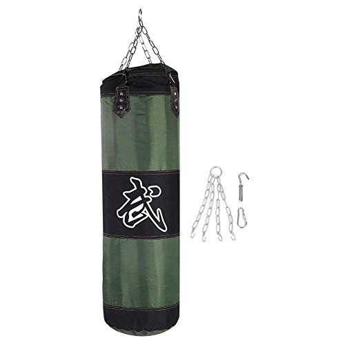 VGEBY1 Bolsa de Golpe, Bolsa de Boxeo Bolsa de Golpear sin Arena Lleno Pesado Equipo de Entrenamiento MMA Muay Thai Kickboxing Artes Marciales(1 - Verde)