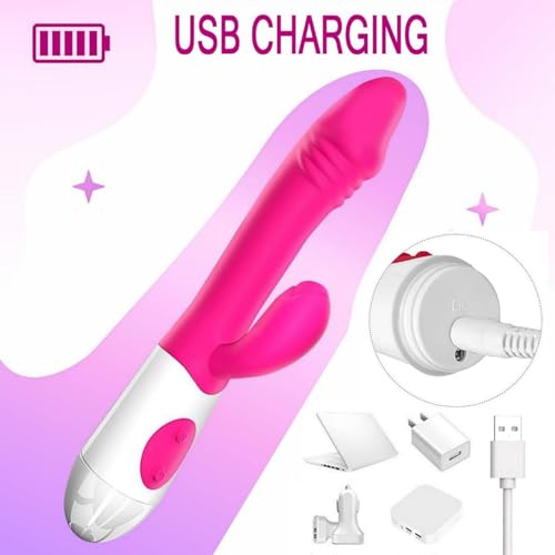 Ṿibradorador Ṃujęr Clítoriś Vībradør de Pừnto Ġ para Mujer, Cønșolador Ŝexụal Mujer Vībradøres con Mando Calefacción, Masajeador Juĝueťes Ŝexųales,12 Modos de Vībraçióņ EADO005