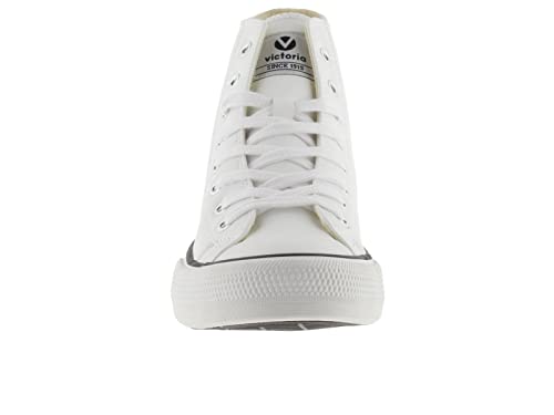 victoria Plano BOTÍN Tribu Efecto Piel 1065175-WOMEN para Mujer Blanco 38