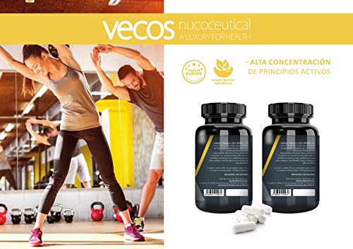 Vitamina B6 con Cafeína y Taurina | Power Energy | 100 Cápsulas Vegetales | Contribuye al Aumento de Volumen Muscular | Efecto Energizante | Complemento Alimenticio