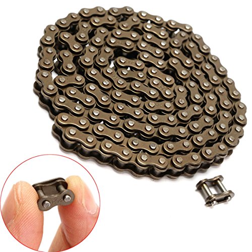 Viviance Cadena 25H 136 con Repuesto para 47 / 49cct Mini Moto ATV Quad Scooter Pocket Bike