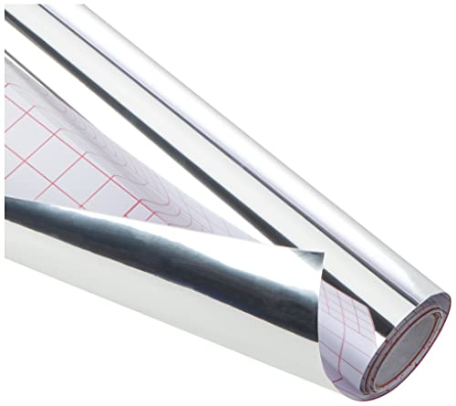 Wenko 5108013500 - Lámina Espejo Recortable, de plástico, 58 x 150 cm, Color Plateado