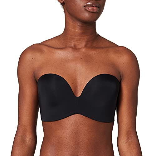 Wonderbra Sujetador Perfect Strapless, Negro, 95C (Talla Fabricante: 95C) para Mujer