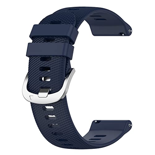Wownadu Correa Compatible para Polar Ignite 3/Ignite 2/Ignite, 20mm Pulsera de Repuesto Azul Compatible para Polar Unite/Pacer Easy-Fit Transpirable Mujer Hombre (sin Reloj)
