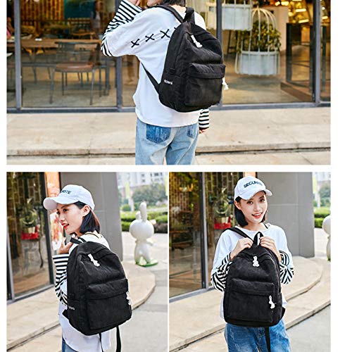 WT-DDJJK Black Friday Sales 2020, Mochila Escolar, Mochila de Pana Mochila Escolar para Adolescentes Mochila de Viaje