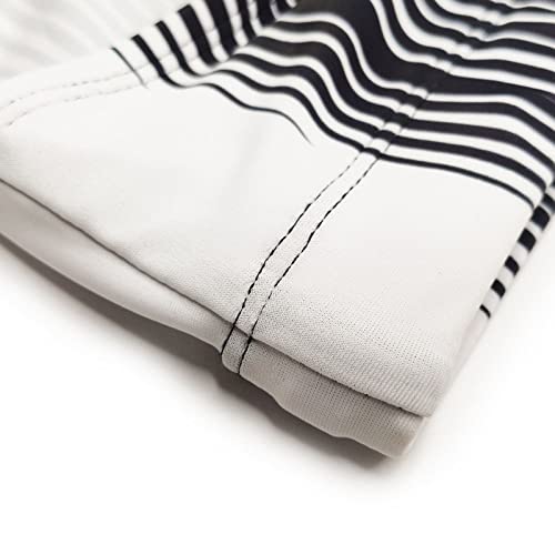 Xiangdanful Bañador Hombre,Calzoncillos Ajustados con Estampado a Rayas con Cordones 2023,Zapatillas Deportivas para Hombres Sandalias Camiseta de Manga Corta Camisa