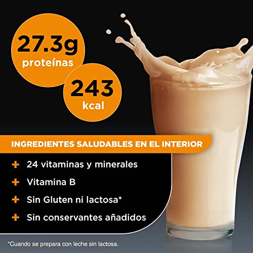 XLS Medical Nutrition Pro-7 Batido Sustitutivo, Ayuda a Perder Peso y Tonifica, Óptimo Nivel de Proteínas, Sabor Vainilla Limón, Sin Gluten, Sin Lactosa
