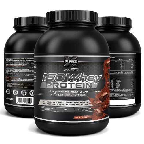 XPRO | Proteína de Whey 100% Pura con Taurina y Vitamina B6 | 31,5 g/dosis | Sin azúcar | Aumenta la masa muscular y acelera la recuperación física | Rápida y total asimilación | 1kg