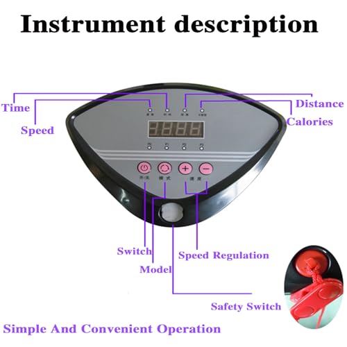 XUCS Cinta De Correr para Perros Pequeños, Máquina para Correr para Perros, Equipo De Entrenamiento Inteligente para Perros Que Caminan, Pantalla LCD, Velocidad De 0,8 a 6 Km/h, hasta 176 LB