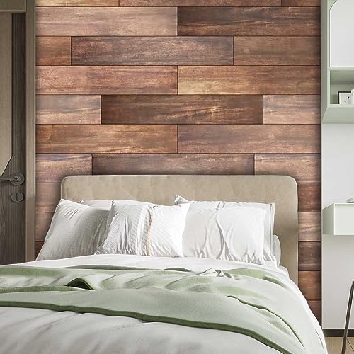 YANFENQI Papel tapiz para casa rodante con textura de madera, decoración de pared, decoración del hogar, aplicación multiescena, 40 pulgadas de ancho x 31.5 pulgadas de alto