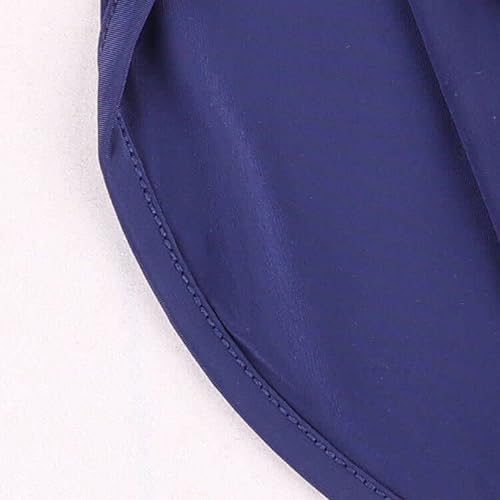 Ychnaim Pantalones Cortos de Cintura Baja Masculinos Pantalones Cortos de Boxeo Casual exóticos Color Azul Marino Size L