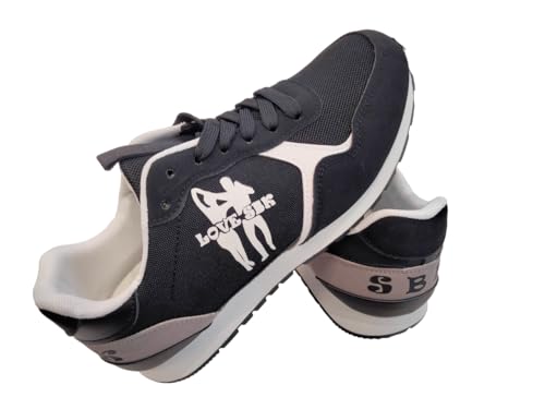 Zapatillas Chico para Baile Latino SBK, Deportivas Salsa Bachata Kizomba Hombre (44)