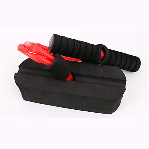 Zapato con Sentido elástico para Exteriores, Juguete para niños, Entrenamiento Deportivo para niños, Equipo de Fitness y Yoga Goma Eva Colchoneta (Black, One Size)