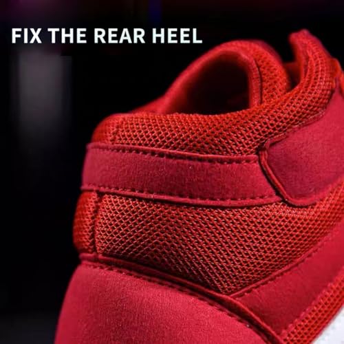 Zapatos de Boxeo,Zapatillas de Lucha,Botas de Boxeo,Zapatos de Entrenamiento,Unisex,Flexibles,Duraderos,Transpirables,Confort,para Deportes,Combate,Wrestling,Fitness,Marciales,Juvenil