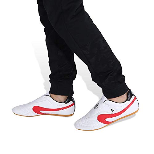 Zapatos de Taekwondo, Zapatos de taiwán Kung Fu Resistentes al Desgaste Unisex para niños y Adultos.(33) Shoes Taekwondo Shoes Taekwondo Equipo Deportivo Taekwondo