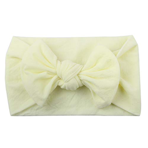 ZOCONE 8 Piezas Diademas Bebé Niña Cinta Pelo Bebe Elástico Lazo Diademas Suave Turbante Bebé Niña Hairband Multicolores Headband Nylon Diademas para Bebé Recien Nacidos Niñas